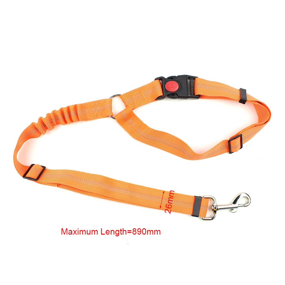 Pb-005 Adjustable Elastic Nylon Bungee Pet Safety Car Pet Dog Seat Belt