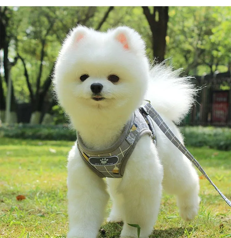 Custom Mesh Nylon Solid Pet Reflective Dog Harness