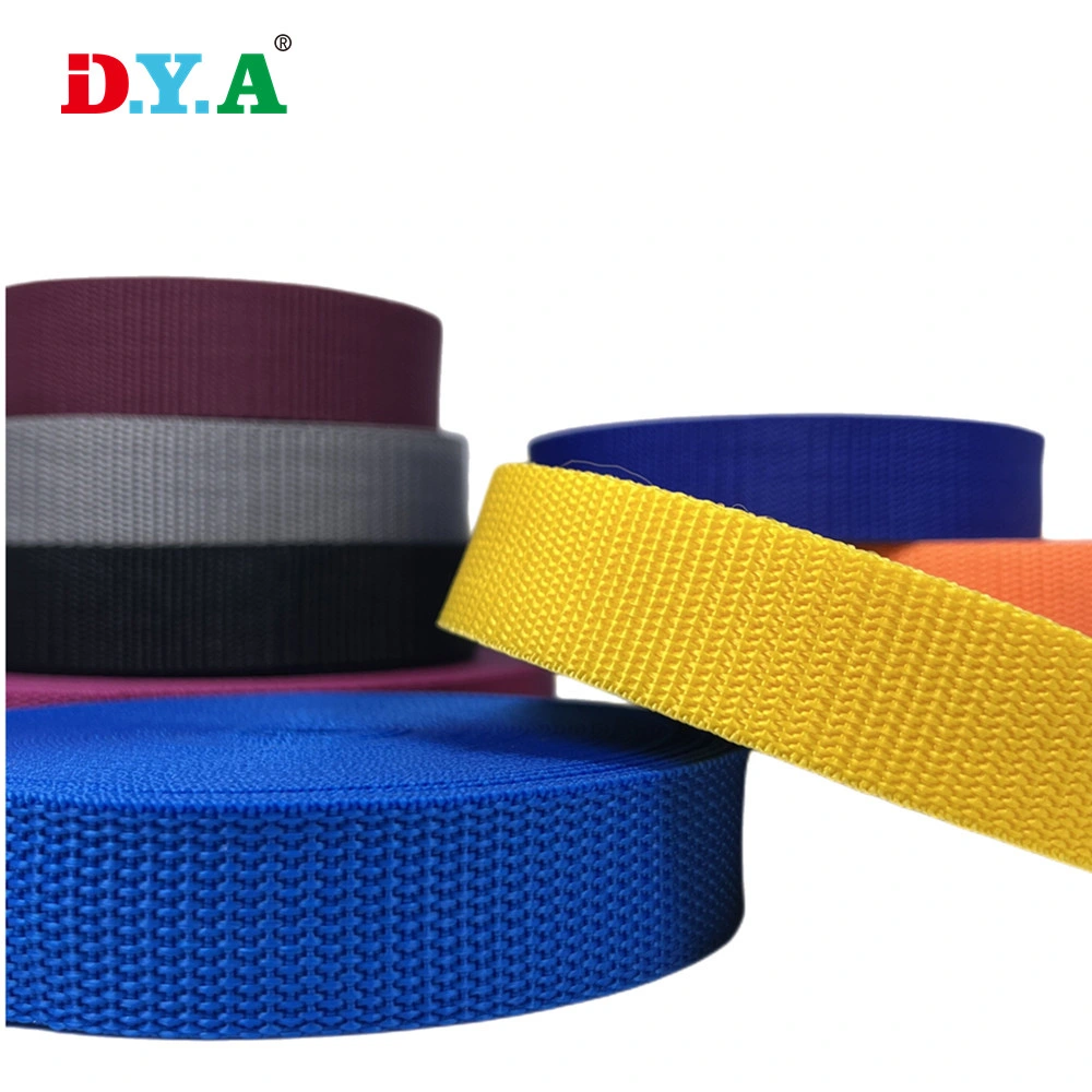 Factory Custom Color Width Polypropylene Belt Web Band PP Bag Strap Webbing