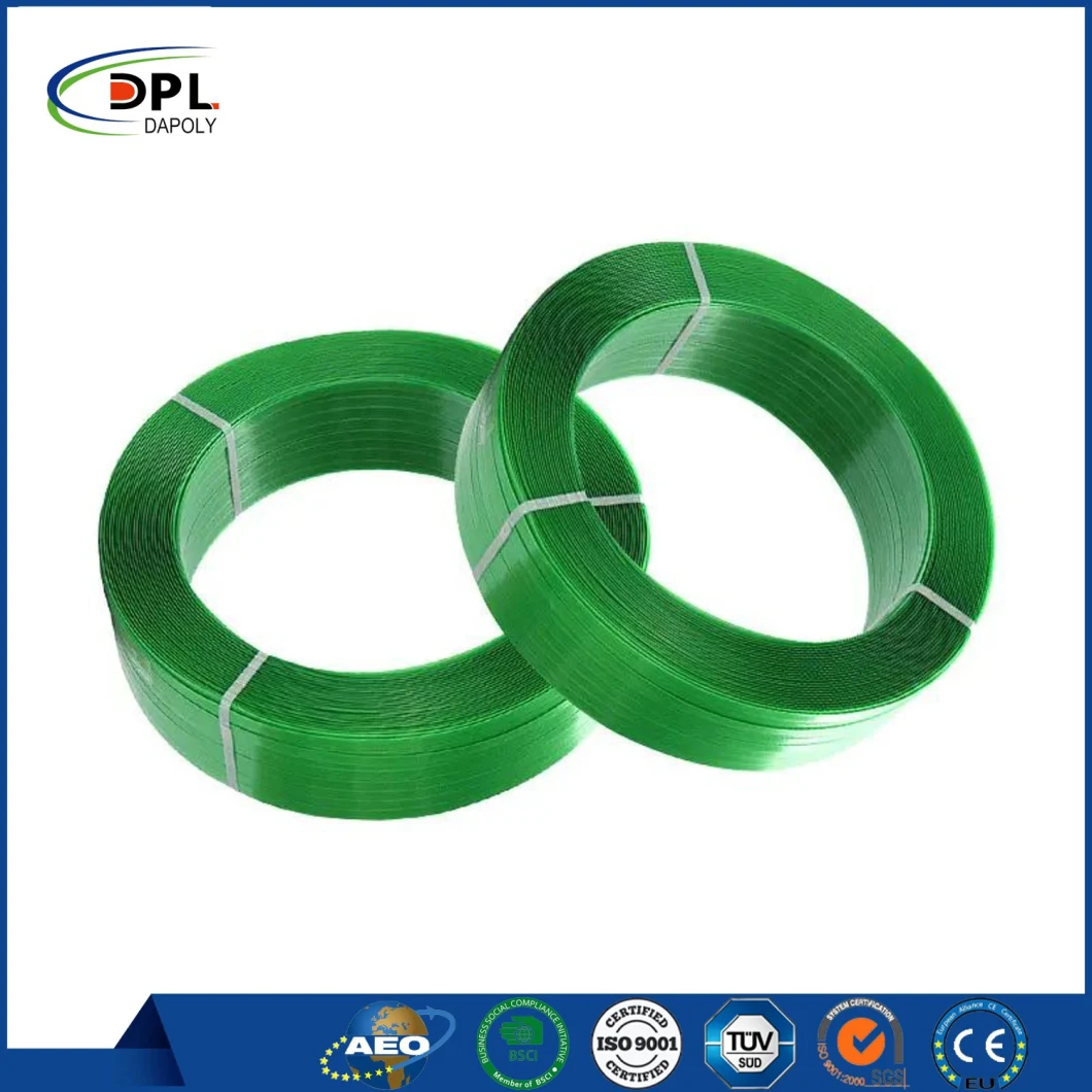 Factory Supply New Design Pet Plastic Material Pet Strapping Tape Packaging Belt Good Sale