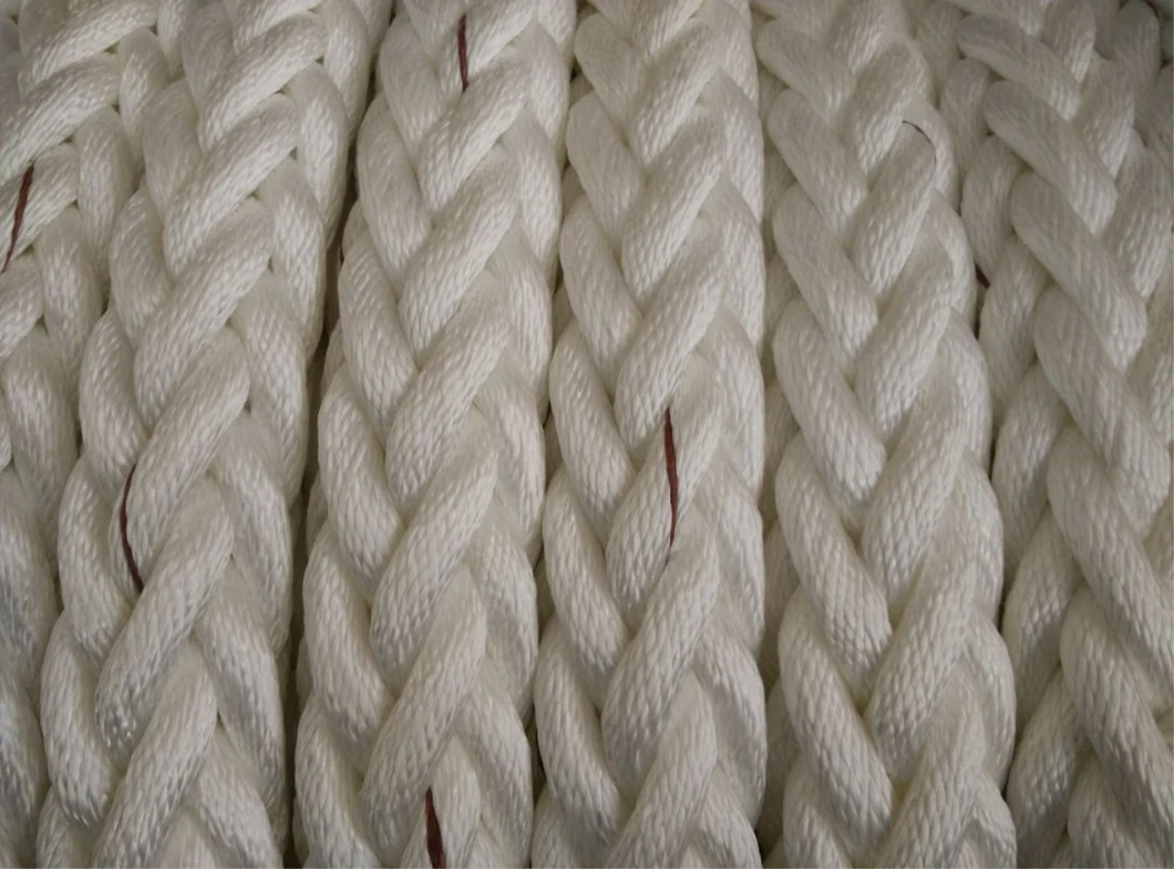 PP/PE Polypropylene Tugboat Hmpe Hemp Metallic Hollow Core 12mm UHMWPE Plastic Factory Twisted Cotton Telstra Safety Towing Synthetic Winch HDPE Rope
