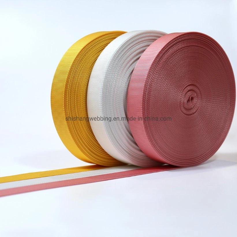 Customized Mix Color Polyester Tapes Pit Pattern Imitation Nylon Webbing