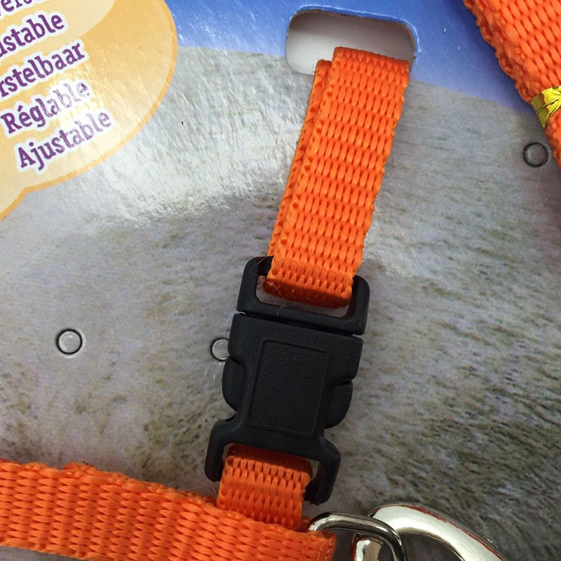 Amazon Colorful Solid Color Adjustable Solid Pet Traction Dog Cat Leash Set Harness Belt for Small Pet