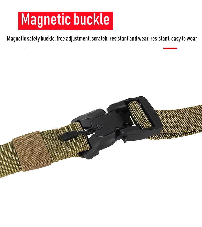 High Quality Camouflage Tactical Fashion Nylon Webbing Belt