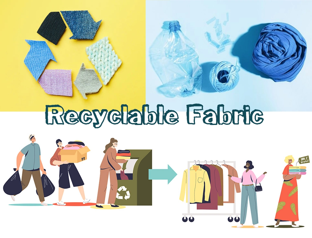 Eco-Friendly Recycled Polyester Fabric in 100% RPET Fabric with Grs Certificate