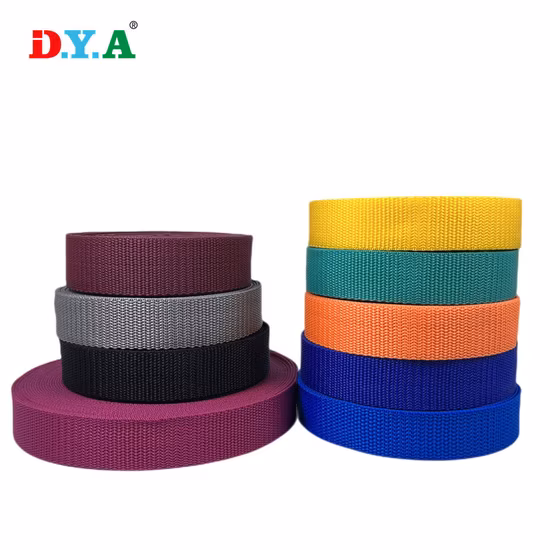 Colored High Quality Mattress Belts PP Webbing