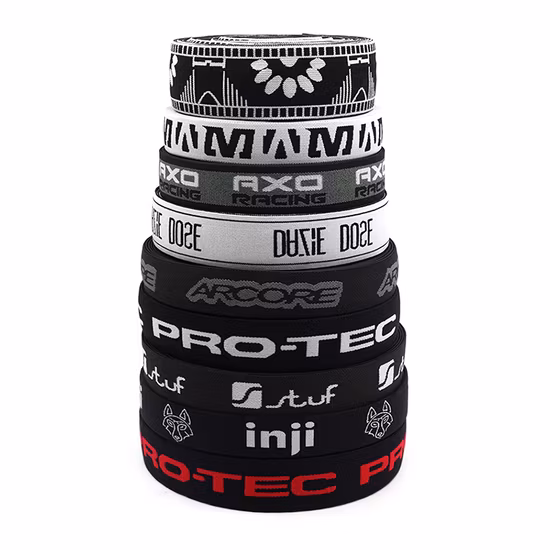 Fabric Jacquard Woven RPET Flat Belt Tubular Nylon Cotton PP/Polypropylene Polyester Webbing