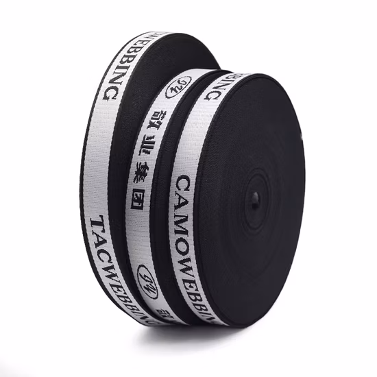 Clothing/Shoes Accessories Webbing Sling Silk Jacquard Belt Nylon Jacquard Elastic Webbing