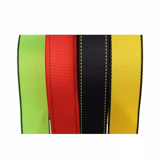 50mm Polyester Webbing Stitched Edged Dyeing Yarn PP Polypropylene Webbing Robbins