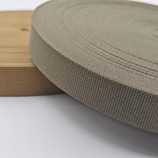 Customized Mix Color Polyester Tapes Pit Pattern Imitation Nylon Webbing
